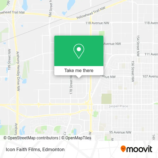 Icon Faith Films map