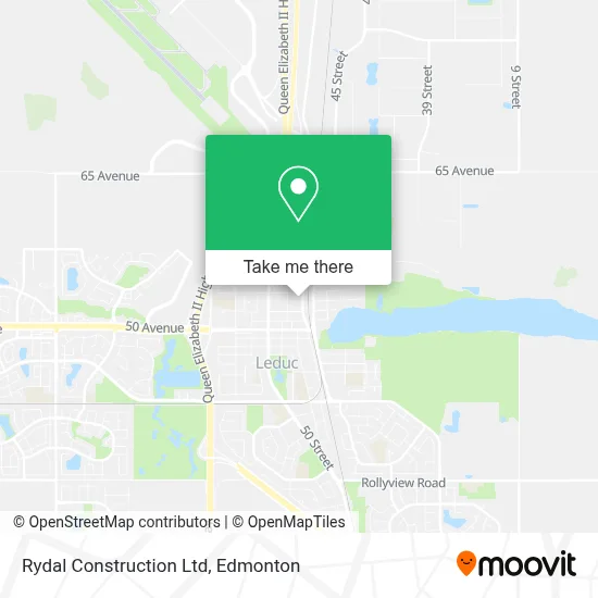 Rydal Construction Ltd map