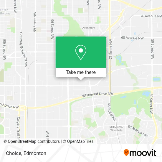 Choice map