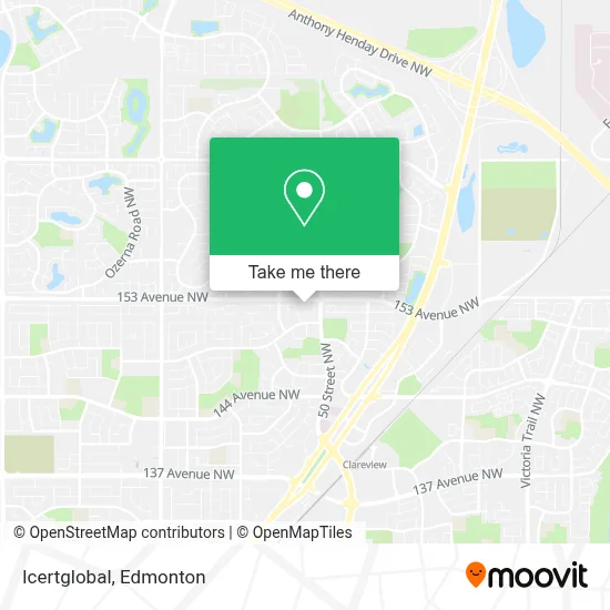Icertglobal map