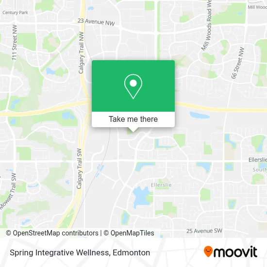 Spring Integrative Wellness map