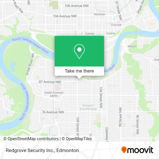 Redgrove Security Inc. map