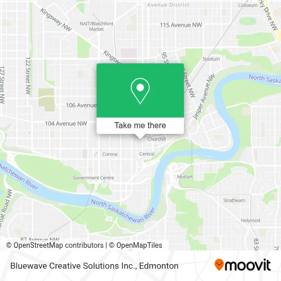 Bluewave Creative Solutions Inc. map