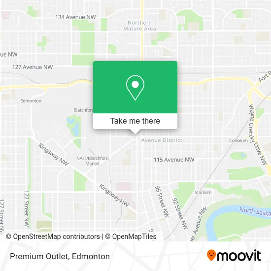 Premium Outlet map