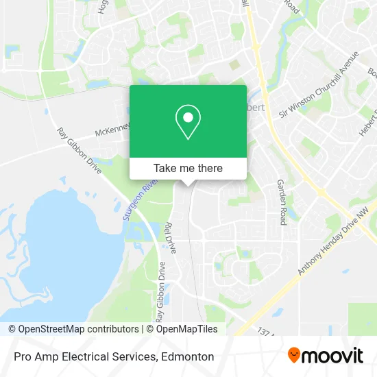 Pro Amp Electrical Services map