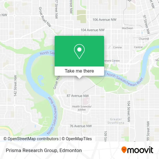 Prisma Research Group map