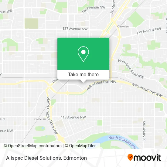 Allspec Diesel Solutions map