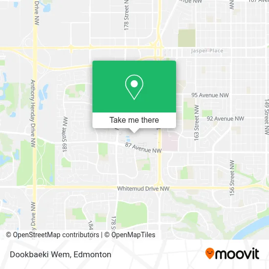 Dookbaeki Wem map
