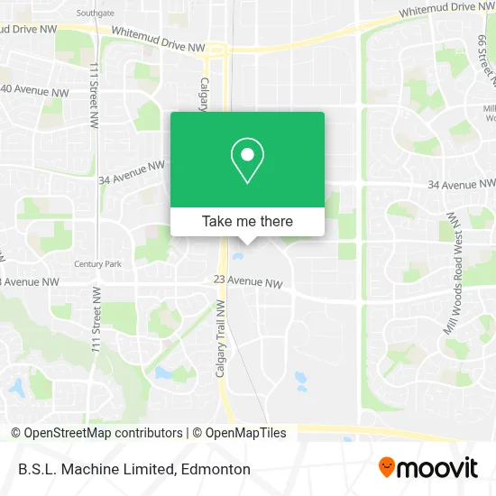 B.S.L. Machine Limited map