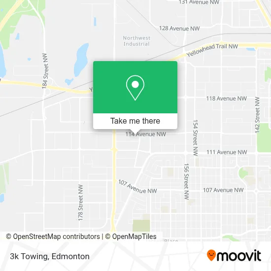 3k Towing map
