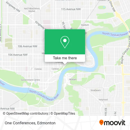 One Conferences map