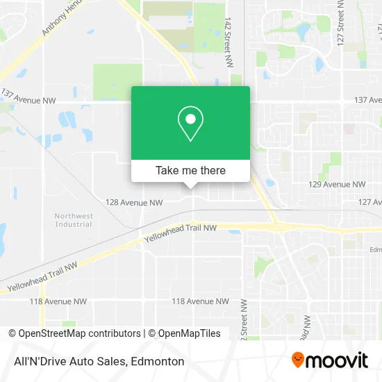 All'N'Drive Auto Sales map