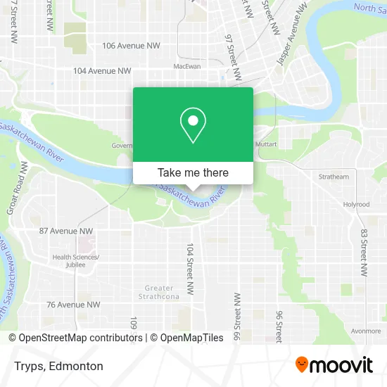 Tryps map