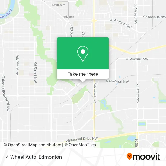 4 Wheel Auto map