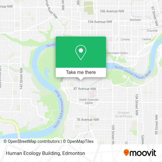 Human Ecology Building map