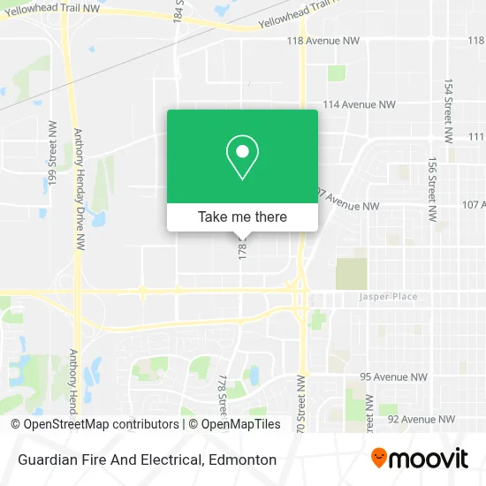 Guardian Fire And Electrical map