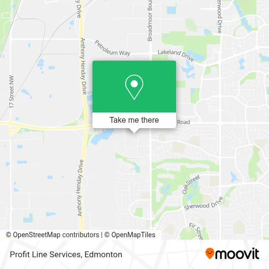 Profit Line Services map