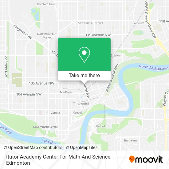 Itutor Academy Center For Math And Science map