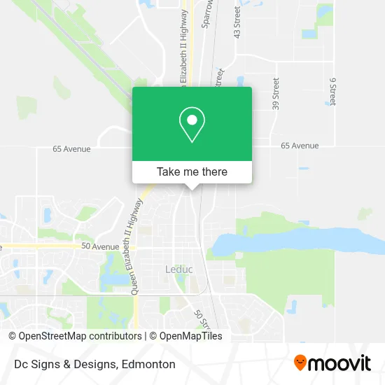 Dc Signs & Designs map