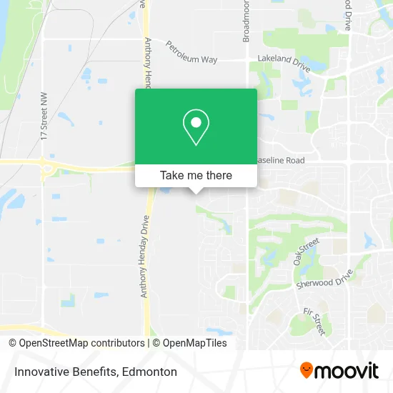 Innovative Benefits map