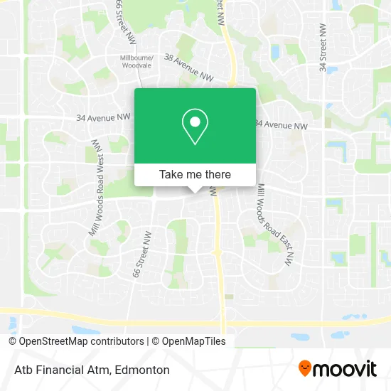 Atb Financial Atm map