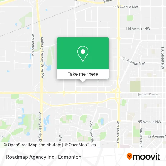 Roadmap Agency Inc. map