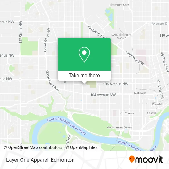 Layer One Apparel map