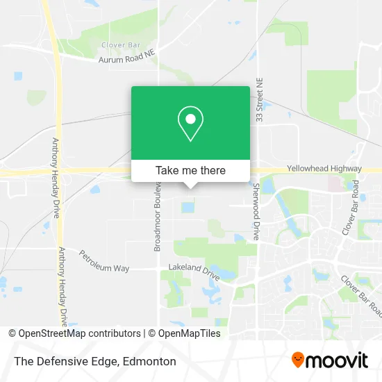 The Defensive Edge map
