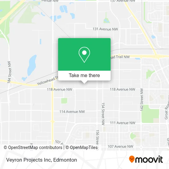 Veyron Projects Inc map