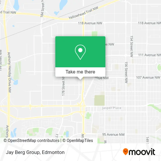 Jay Berg Group map