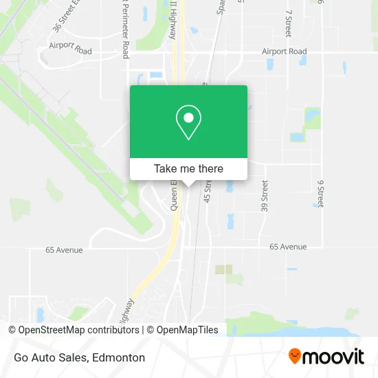 Go Auto Sales map