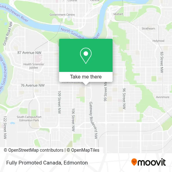 Fully Promoted Canada map