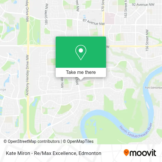 Kate Miron - Re/Max Excellence map