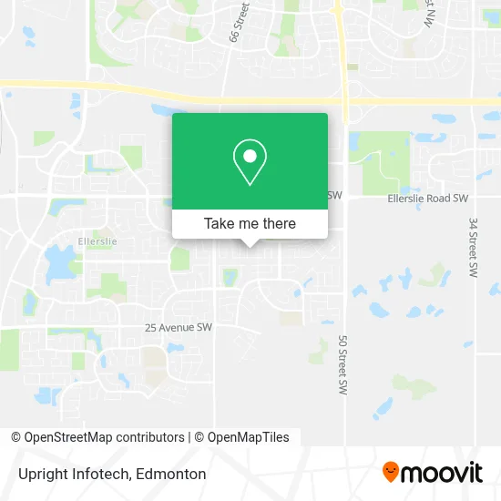 Upright Infotech map