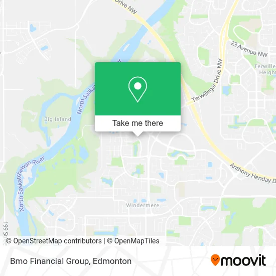 Bmo Financial Group map