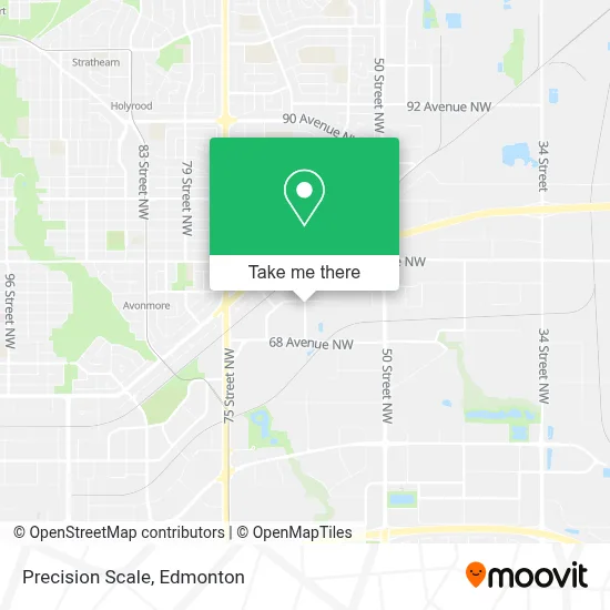 Precision Scale map