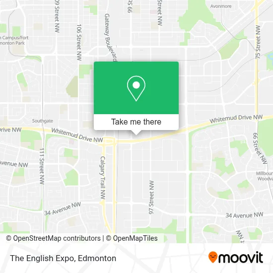 The English Expo map