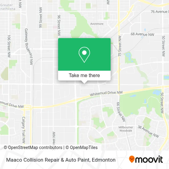 Maaco Collision Repair & Auto Paint map