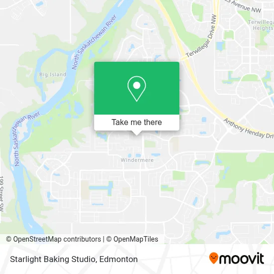Starlight Baking Studio map