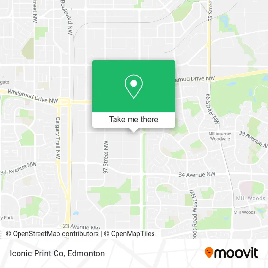 Iconic Print Co map