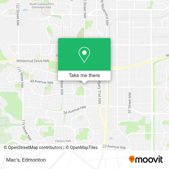 Mac's map