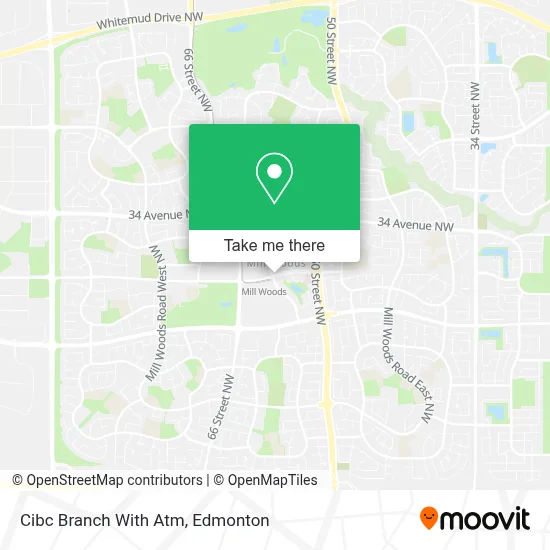 Cibc Branch With Atm map