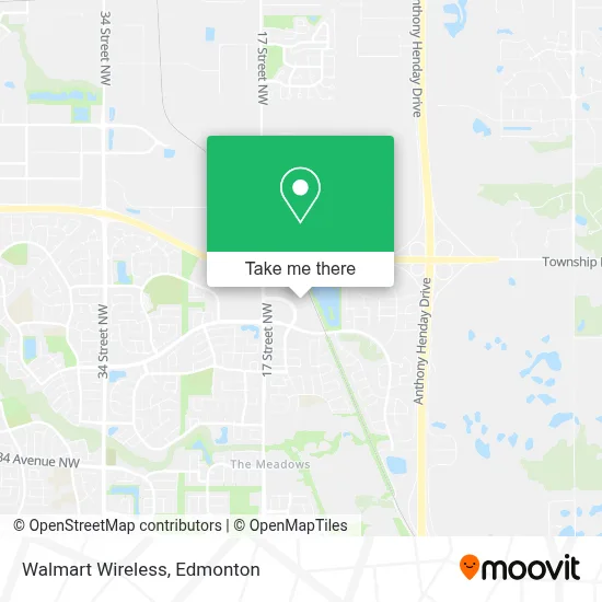 Walmart Wireless map