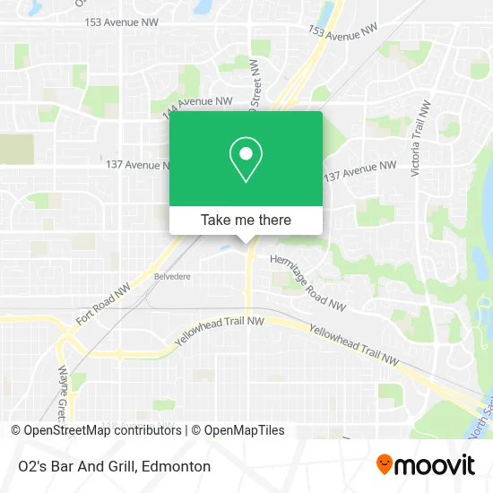 O2's Bar And Grill plan