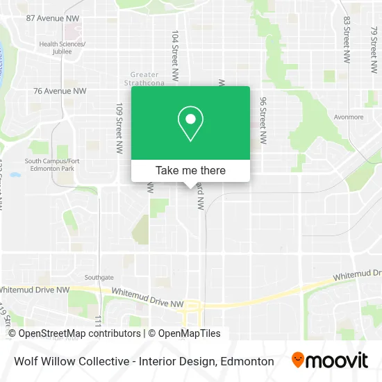 Wolf Willow Collective - Interior Design map