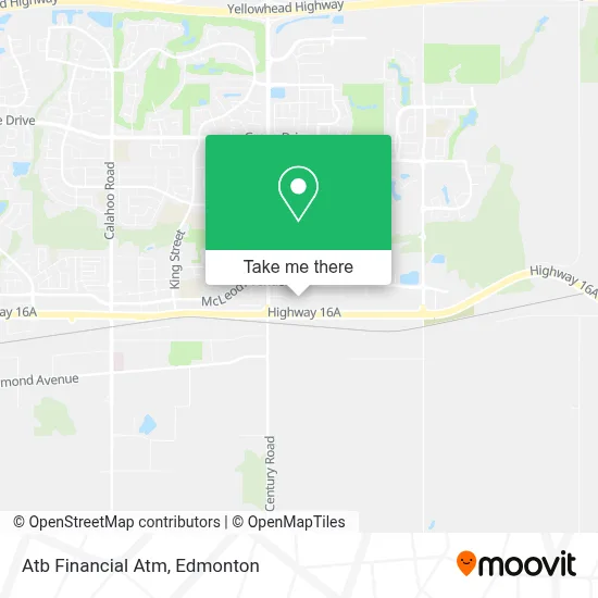 Atb Financial Atm map