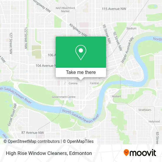 High Rise Window Cleaners map
