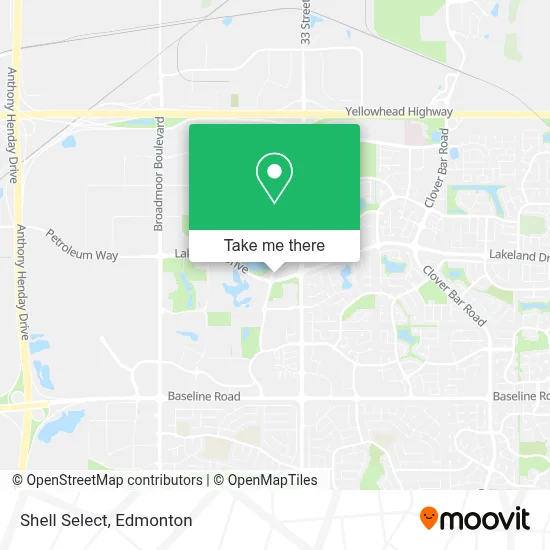 Shell Select map