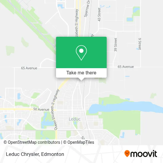 Leduc Chrysler map