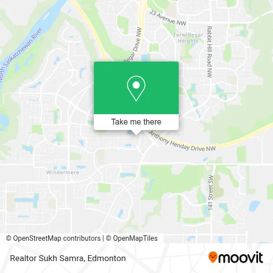 Realtor Sukh Samra map